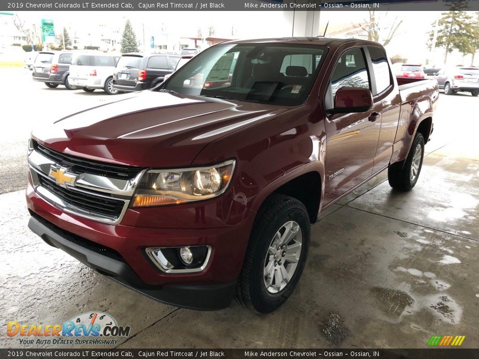 2019 Chevrolet Colorado LT Extended Cab Cajun Red Tintcoat / Jet Black Photo #13