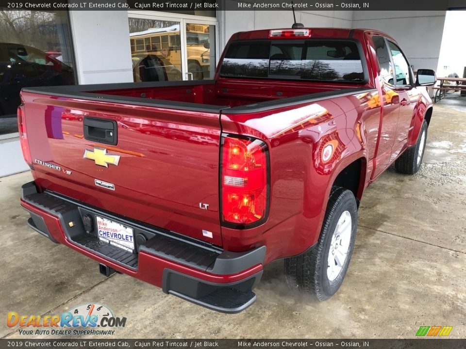 2019 Chevrolet Colorado LT Extended Cab Cajun Red Tintcoat / Jet Black Photo #19