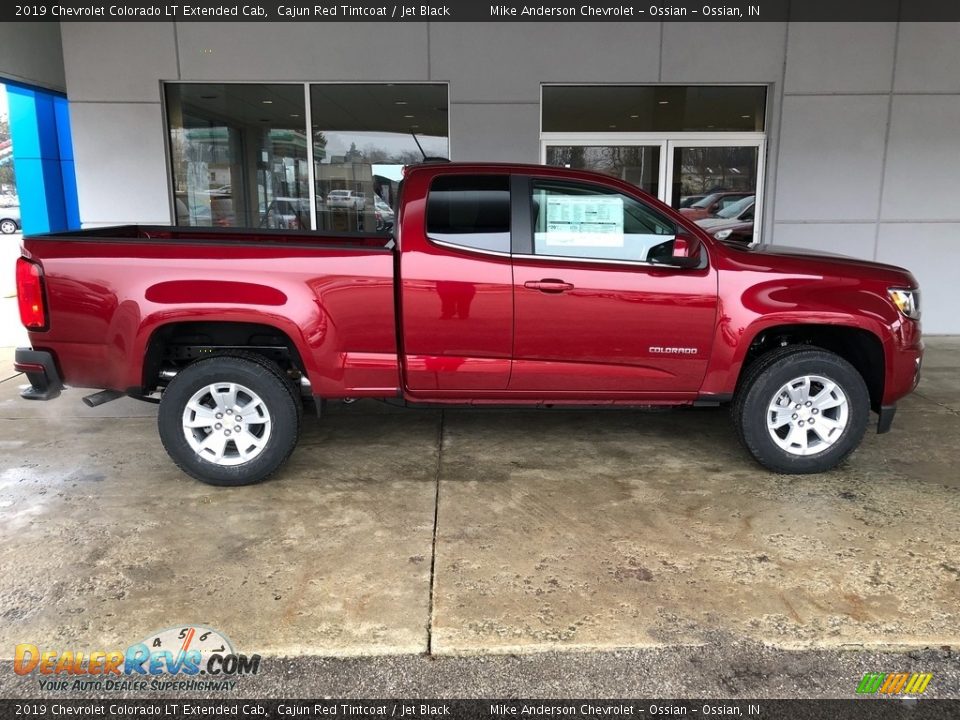 2019 Chevrolet Colorado LT Extended Cab Cajun Red Tintcoat / Jet Black Photo #21