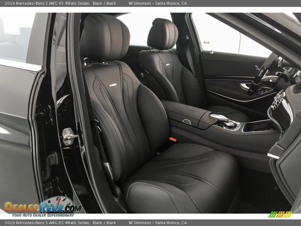 Front Seat of 2019 Mercedes-Benz S AMG 63 4Matic Sedan Photo #5