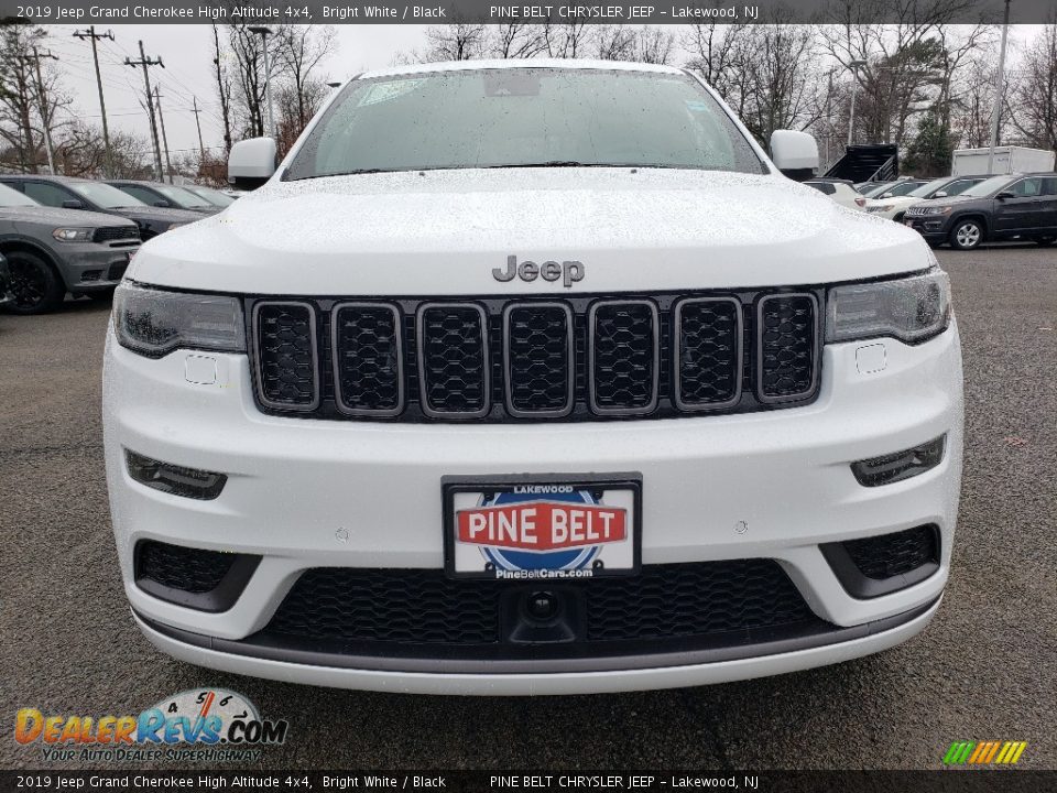 2019 Jeep Grand Cherokee High Altitude 4x4 Bright White / Black Photo #2