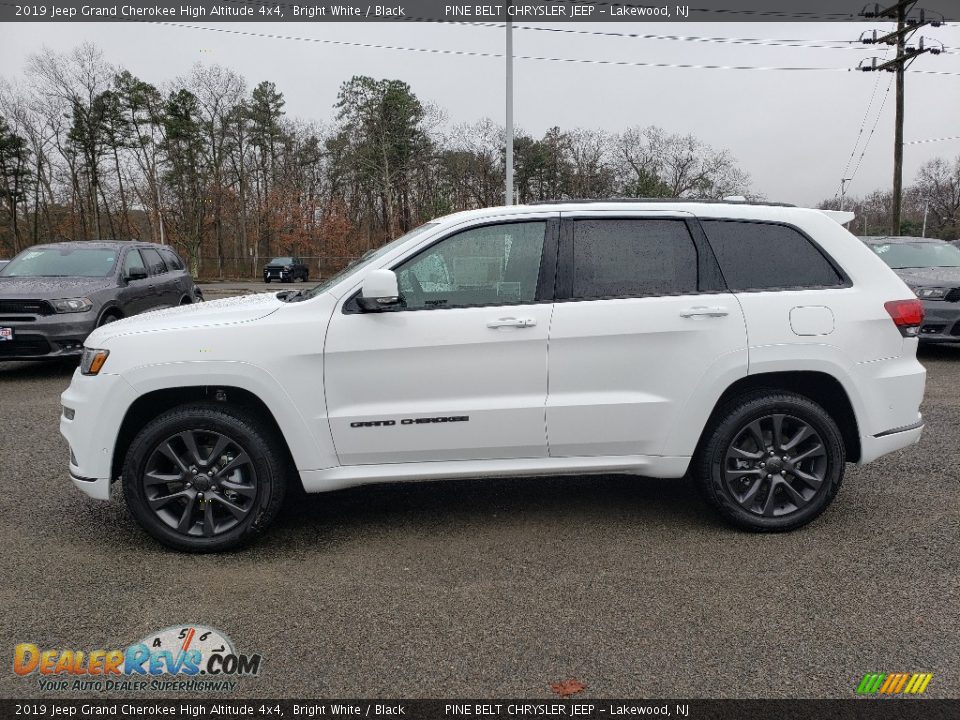 2019 Jeep Grand Cherokee High Altitude 4x4 Bright White / Black Photo #3