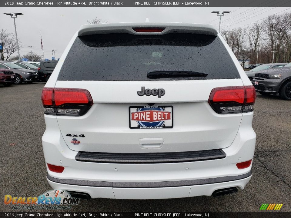 2019 Jeep Grand Cherokee High Altitude 4x4 Bright White / Black Photo #5