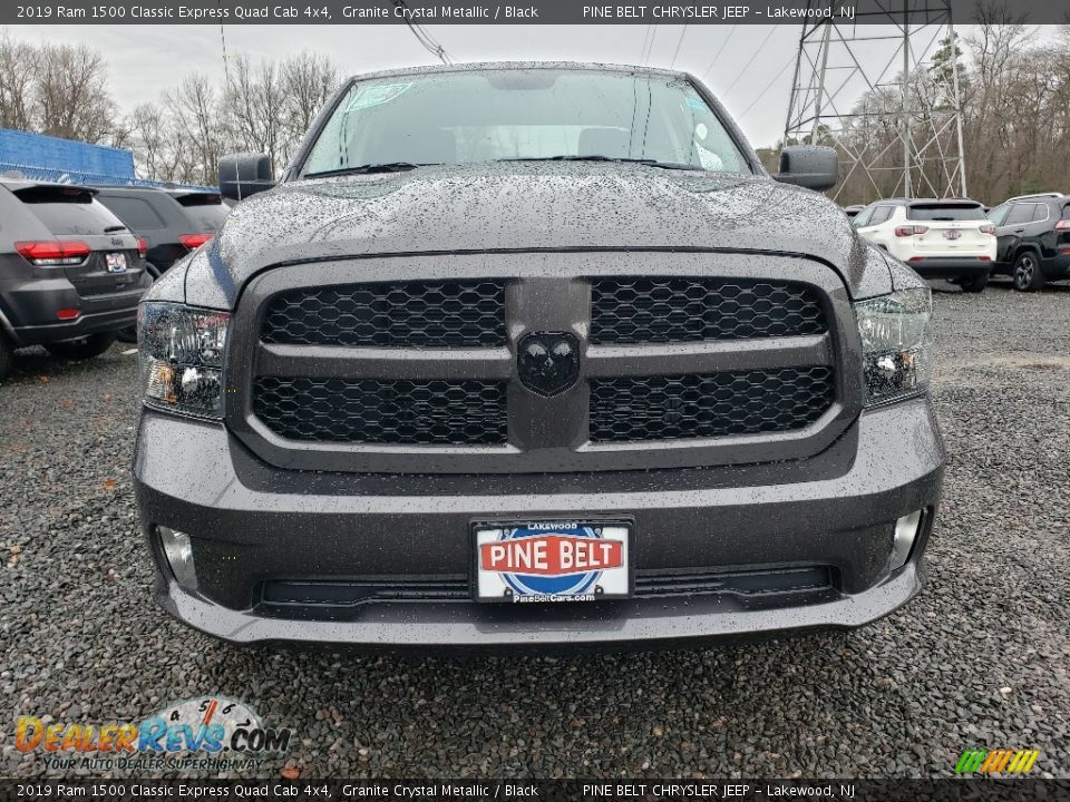 2019 Ram 1500 Classic Express Quad Cab 4x4 Granite Crystal Metallic / Black Photo #2