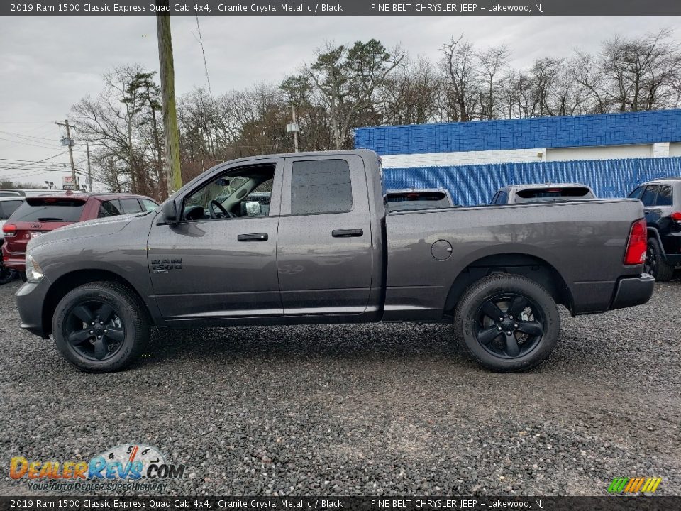 2019 Ram 1500 Classic Express Quad Cab 4x4 Granite Crystal Metallic / Black Photo #3