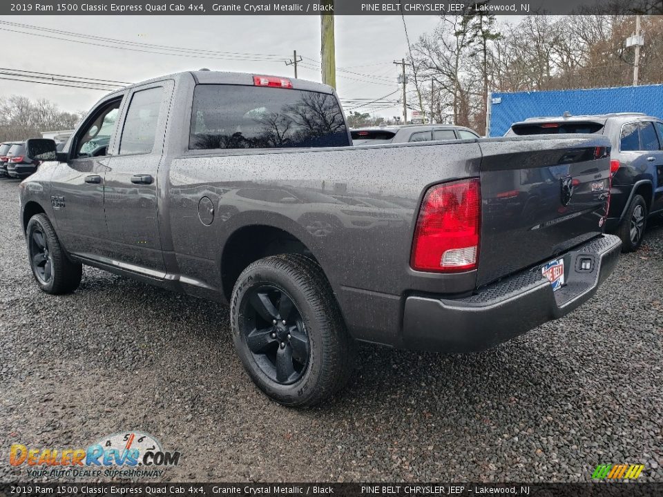 2019 Ram 1500 Classic Express Quad Cab 4x4 Granite Crystal Metallic / Black Photo #4