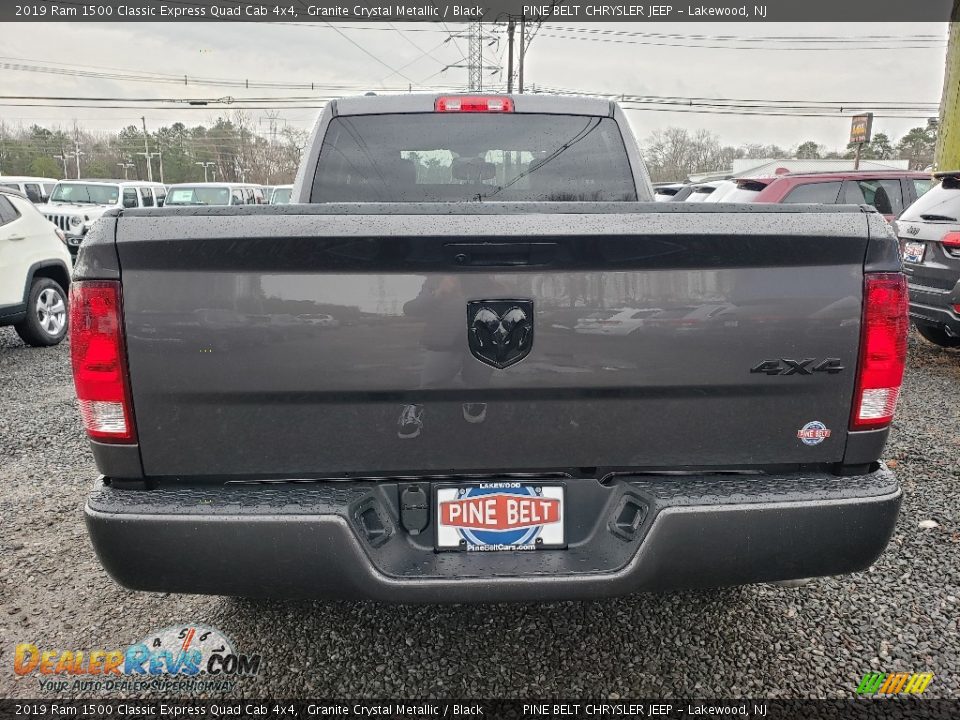 2019 Ram 1500 Classic Express Quad Cab 4x4 Granite Crystal Metallic / Black Photo #5