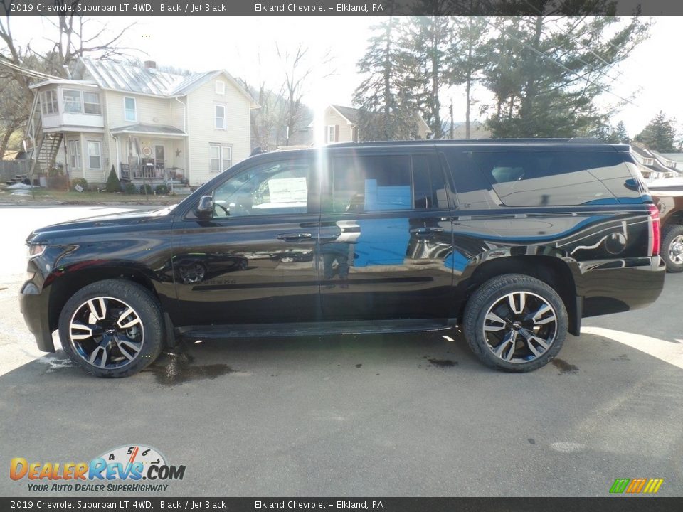 2019 Chevrolet Suburban LT 4WD Black / Jet Black Photo #8