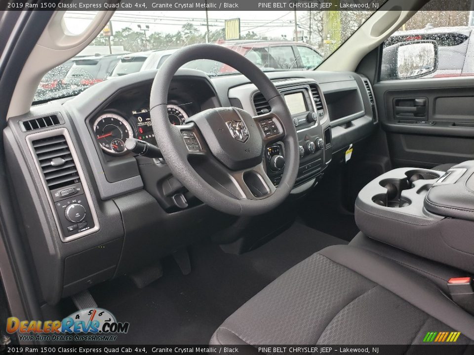 2019 Ram 1500 Classic Express Quad Cab 4x4 Granite Crystal Metallic / Black Photo #7