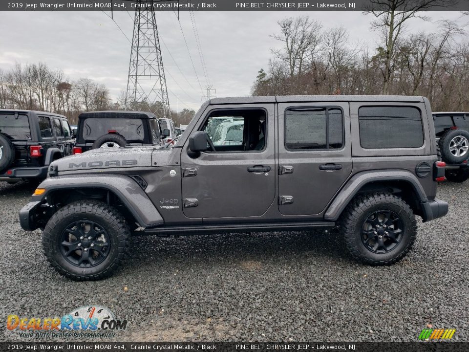 Granite Crystal Metallic 2019 Jeep Wrangler Unlimited MOAB 4x4 Photo #3