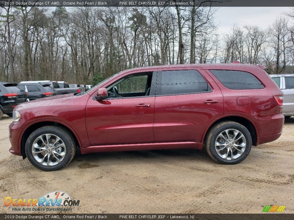 2019 Dodge Durango GT AWD Octane Red Pearl / Black Photo #3