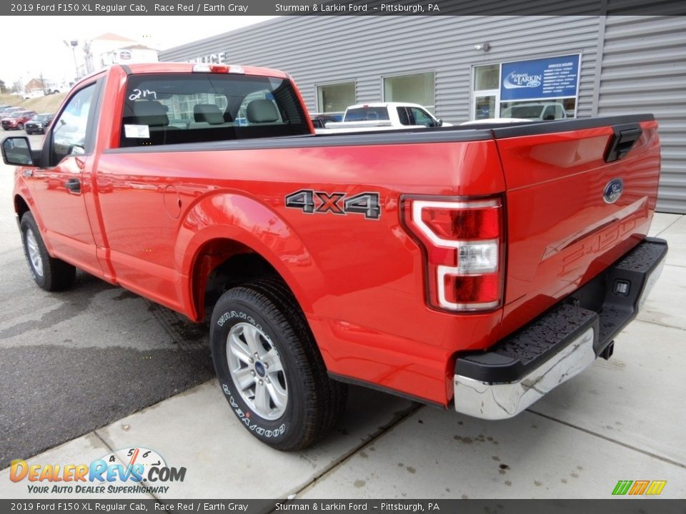 2019 Ford F150 XL Regular Cab Race Red / Earth Gray Photo #3