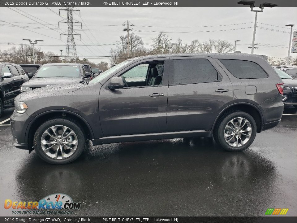 2019 Dodge Durango GT AWD Granite / Black Photo #3