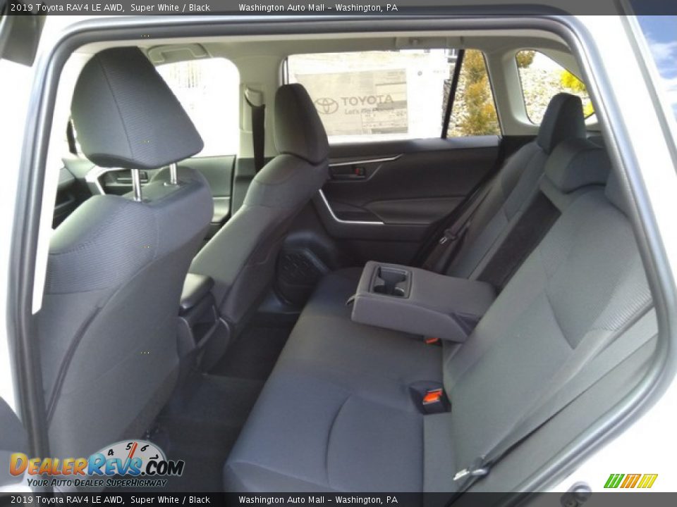 Rear Seat of 2019 Toyota RAV4 LE AWD Photo #16