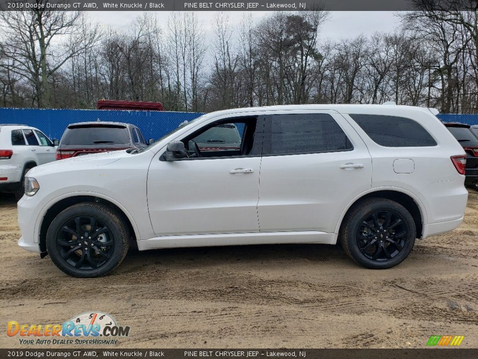 2019 Dodge Durango GT AWD White Knuckle / Black Photo #3