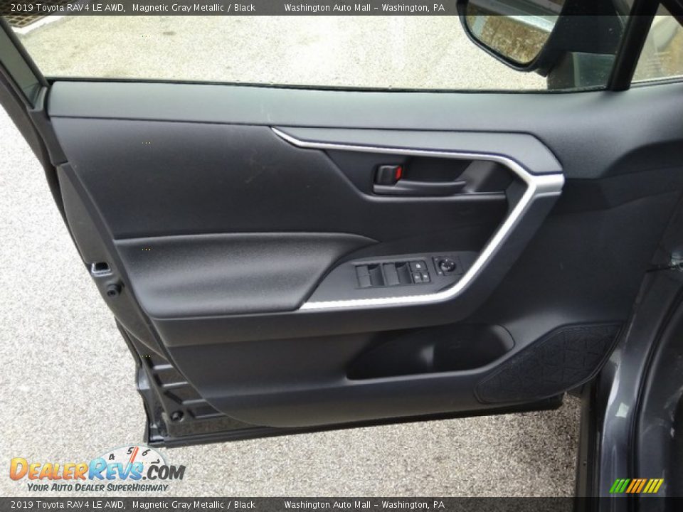 Door Panel of 2019 Toyota RAV4 LE AWD Photo #11