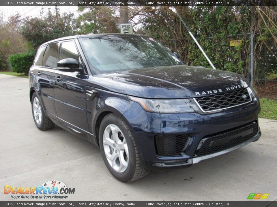 2019 Land Rover Range Rover Sport HSE Corris Grey Metallic / Ebony/Ebony Photo #2