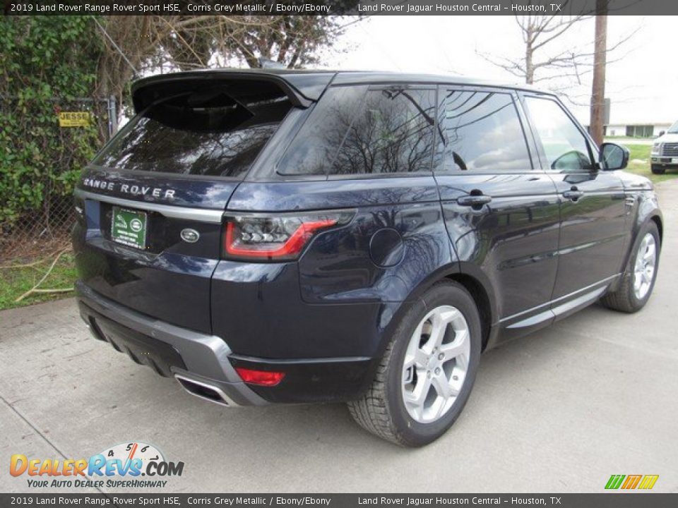 2019 Land Rover Range Rover Sport HSE Corris Grey Metallic / Ebony/Ebony Photo #7