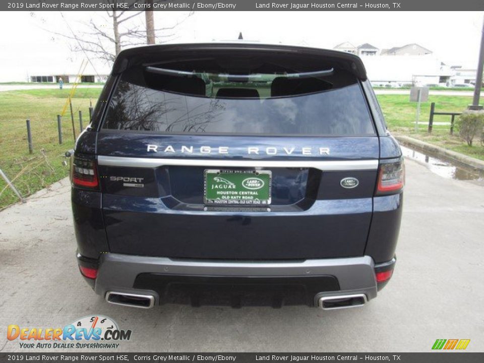 2019 Land Rover Range Rover Sport HSE Corris Grey Metallic / Ebony/Ebony Photo #8