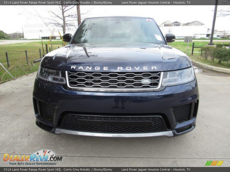 2019 Land Rover Range Rover Sport HSE Corris Grey Metallic / Ebony/Ebony Photo #9