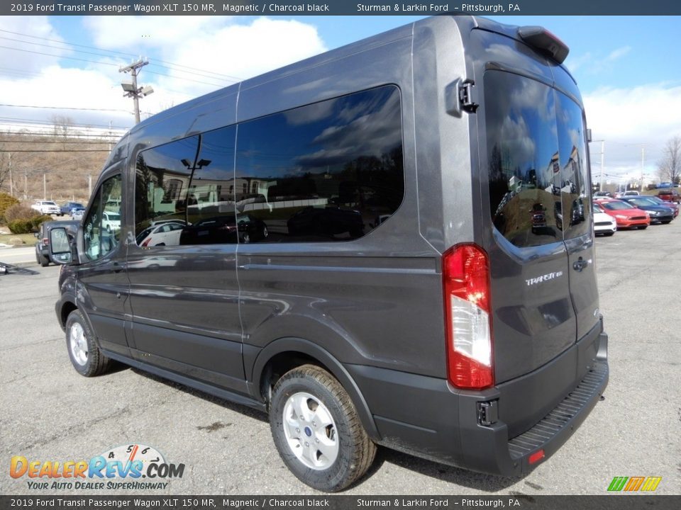 2019 Ford Transit Passenger Wagon XLT 150 MR Magnetic / Charcoal black Photo #4