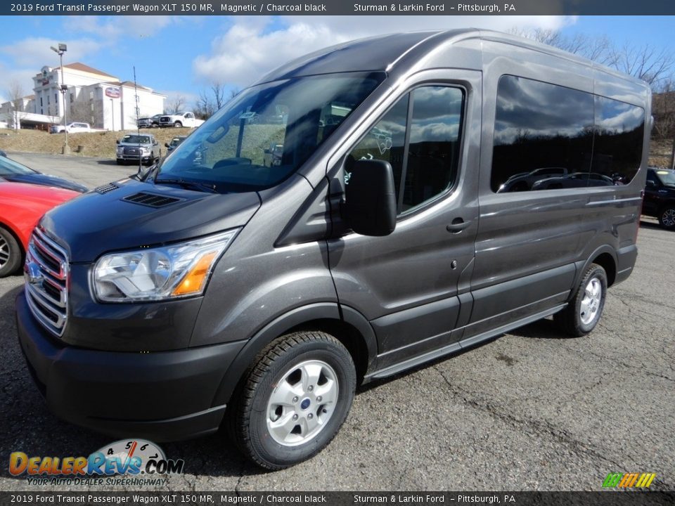 2019 Ford Transit Passenger Wagon XLT 150 MR Magnetic / Charcoal black Photo #5