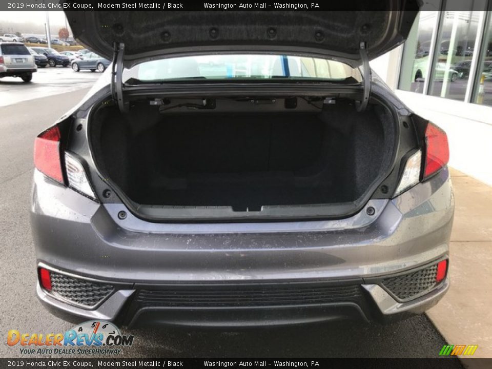2019 Honda Civic EX Coupe Modern Steel Metallic / Black Photo #27