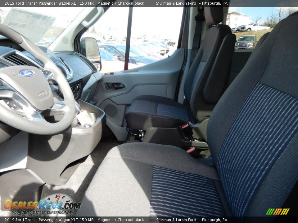 2019 Ford Transit Passenger Wagon XLT 150 MR Magnetic / Charcoal black Photo #9
