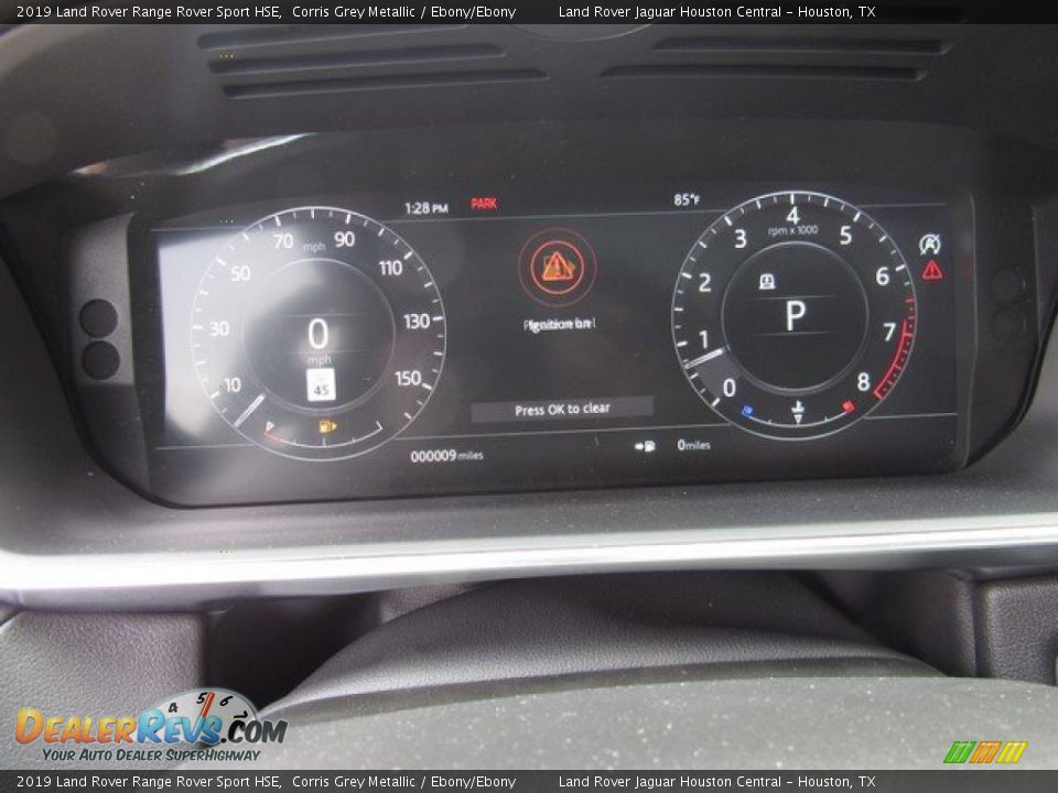 2019 Land Rover Range Rover Sport HSE Corris Grey Metallic / Ebony/Ebony Photo #28