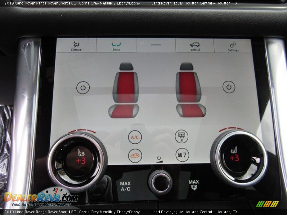 2019 Land Rover Range Rover Sport HSE Corris Grey Metallic / Ebony/Ebony Photo #33