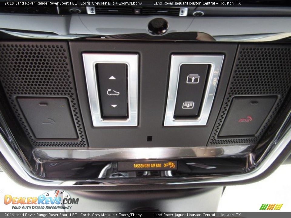 2019 Land Rover Range Rover Sport HSE Corris Grey Metallic / Ebony/Ebony Photo #35