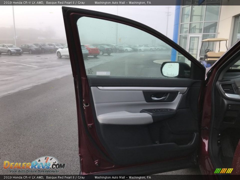 2019 Honda CR-V LX AWD Basque Red Pearl II / Gray Photo #13