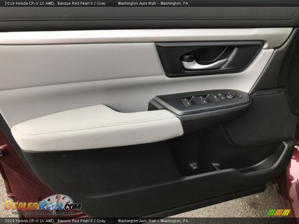 2019 Honda CR-V LX AWD Basque Red Pearl II / Gray Photo #14