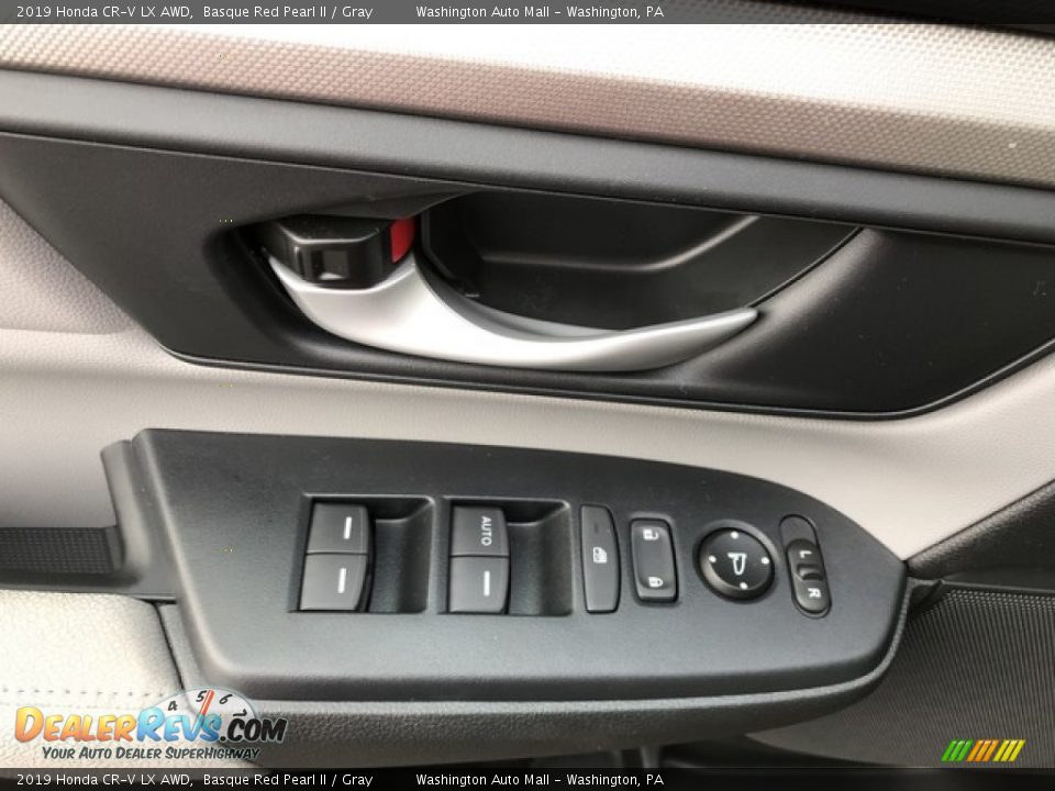 2019 Honda CR-V LX AWD Basque Red Pearl II / Gray Photo #15