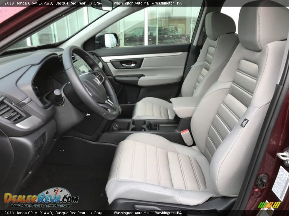 2019 Honda CR-V LX AWD Basque Red Pearl II / Gray Photo #16