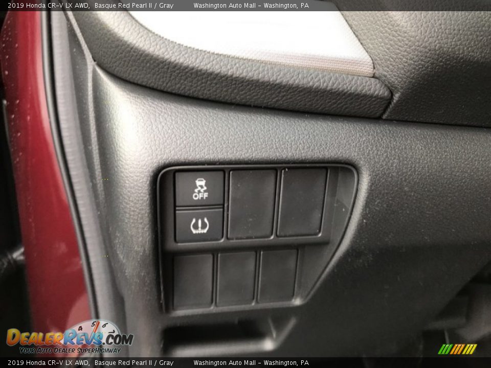 2019 Honda CR-V LX AWD Basque Red Pearl II / Gray Photo #17