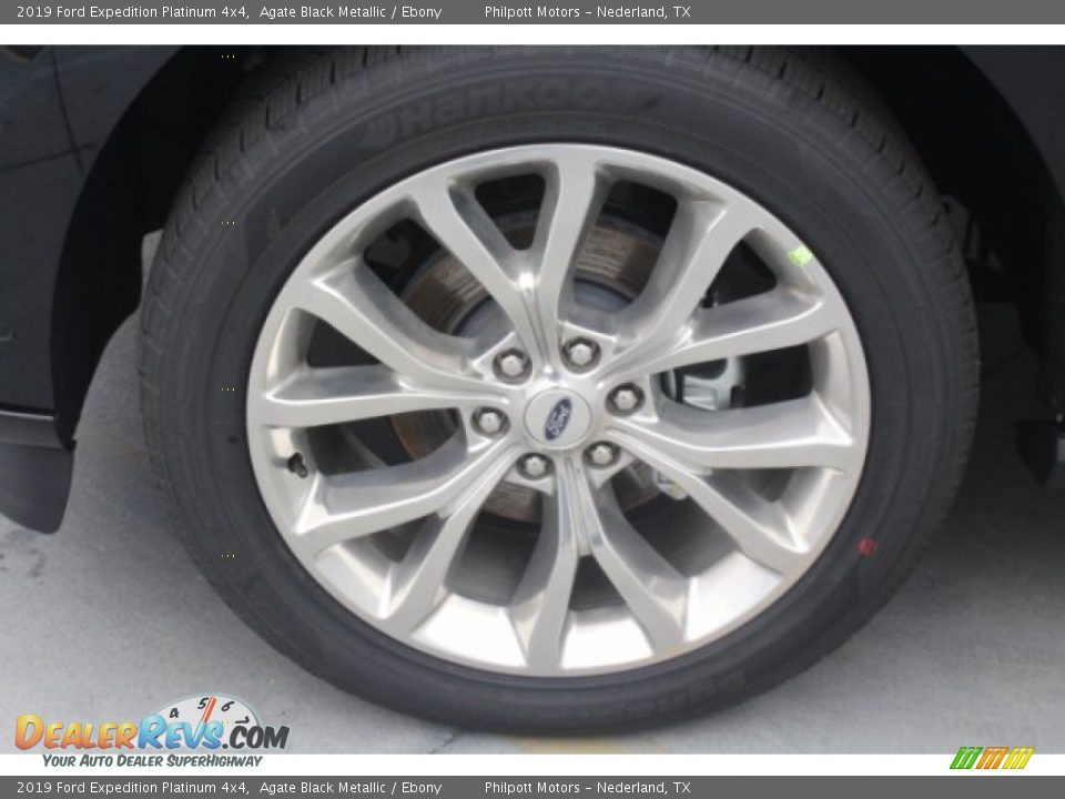 2019 Ford Expedition Platinum 4x4 Agate Black Metallic / Ebony Photo #5