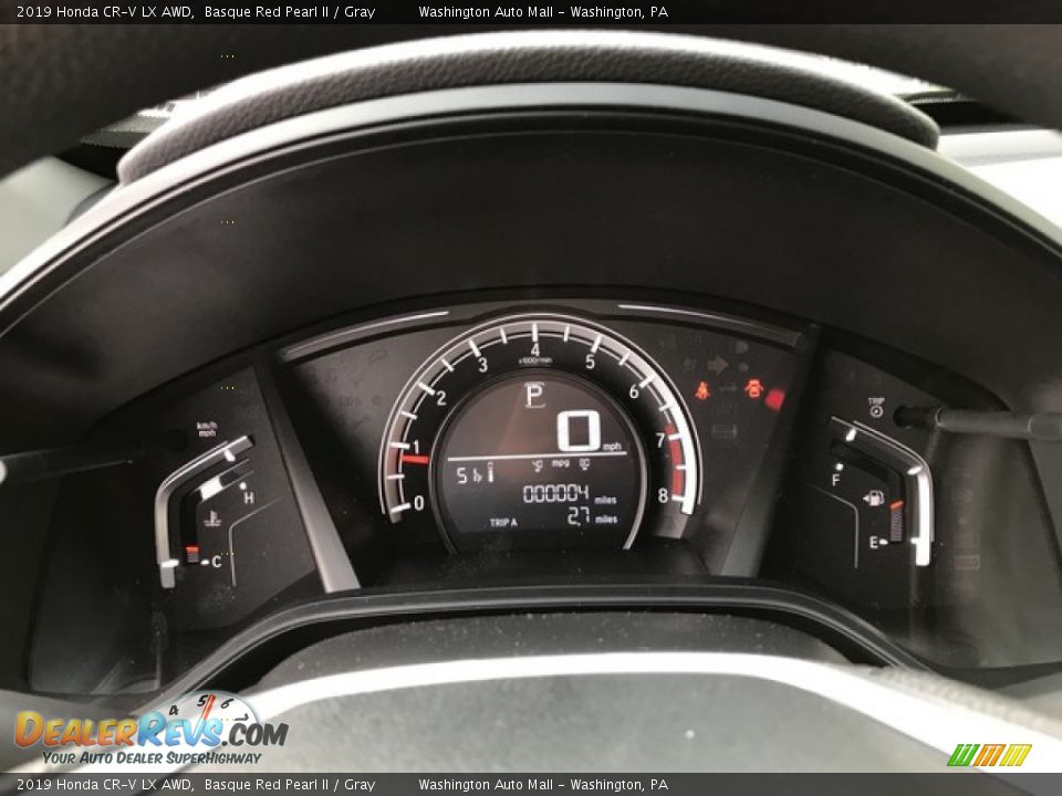 2019 Honda CR-V LX AWD Basque Red Pearl II / Gray Photo #20