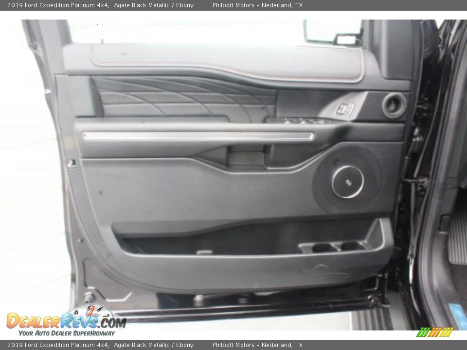 2019 Ford Expedition Platinum 4x4 Agate Black Metallic / Ebony Photo #9