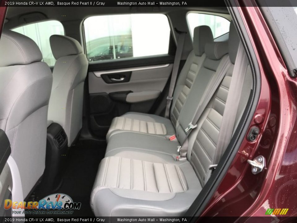 2019 Honda CR-V LX AWD Basque Red Pearl II / Gray Photo #24
