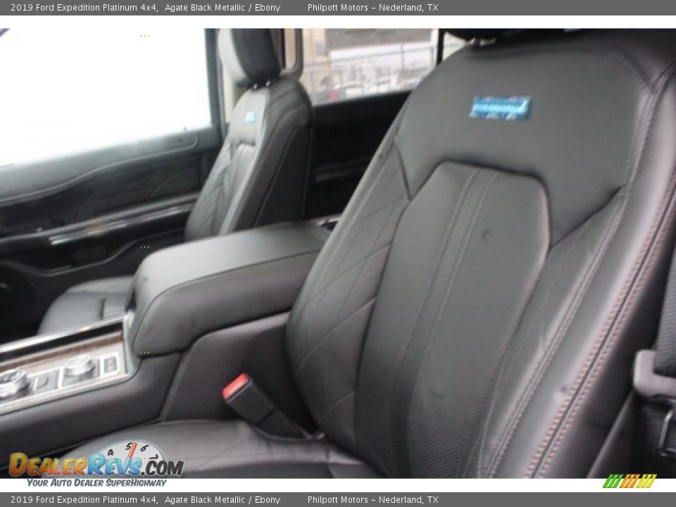 2019 Ford Expedition Platinum 4x4 Agate Black Metallic / Ebony Photo #10