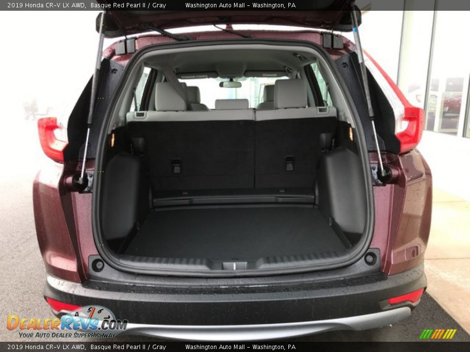 2019 Honda CR-V LX AWD Basque Red Pearl II / Gray Photo #25