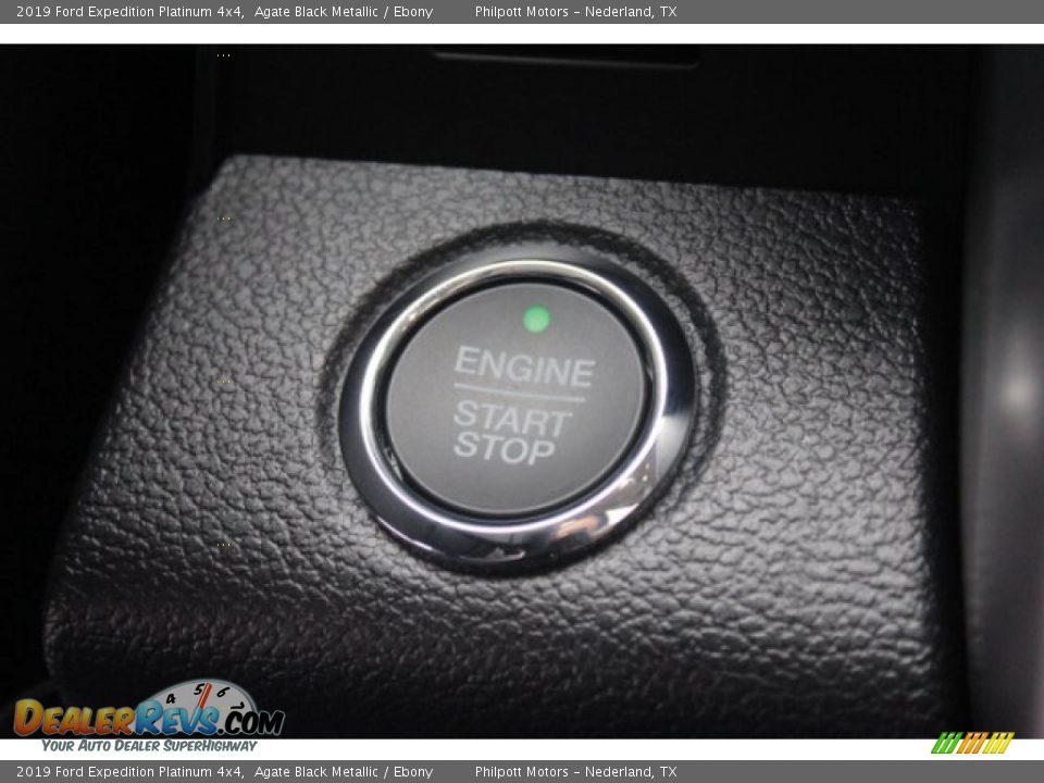 2019 Ford Expedition Platinum 4x4 Agate Black Metallic / Ebony Photo #13