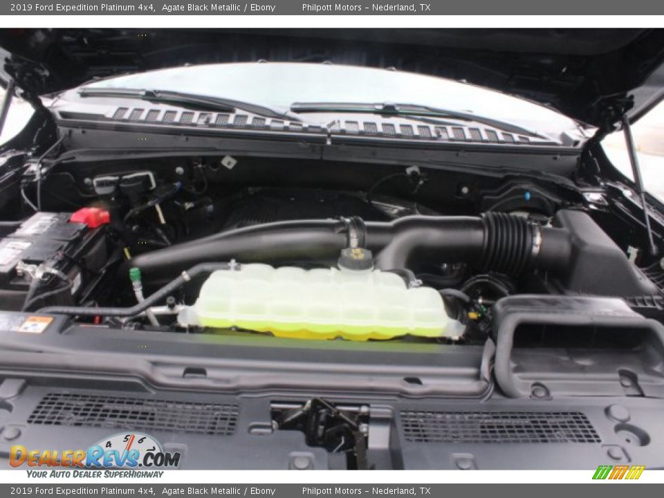 2019 Ford Expedition Platinum 4x4 Agate Black Metallic / Ebony Photo #22