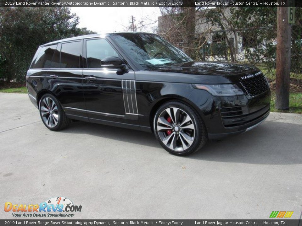 2019 Land Rover Range Rover SVAutobiography Dynamic Santorini Black Metallic / Ebony/Ebony Photo #1