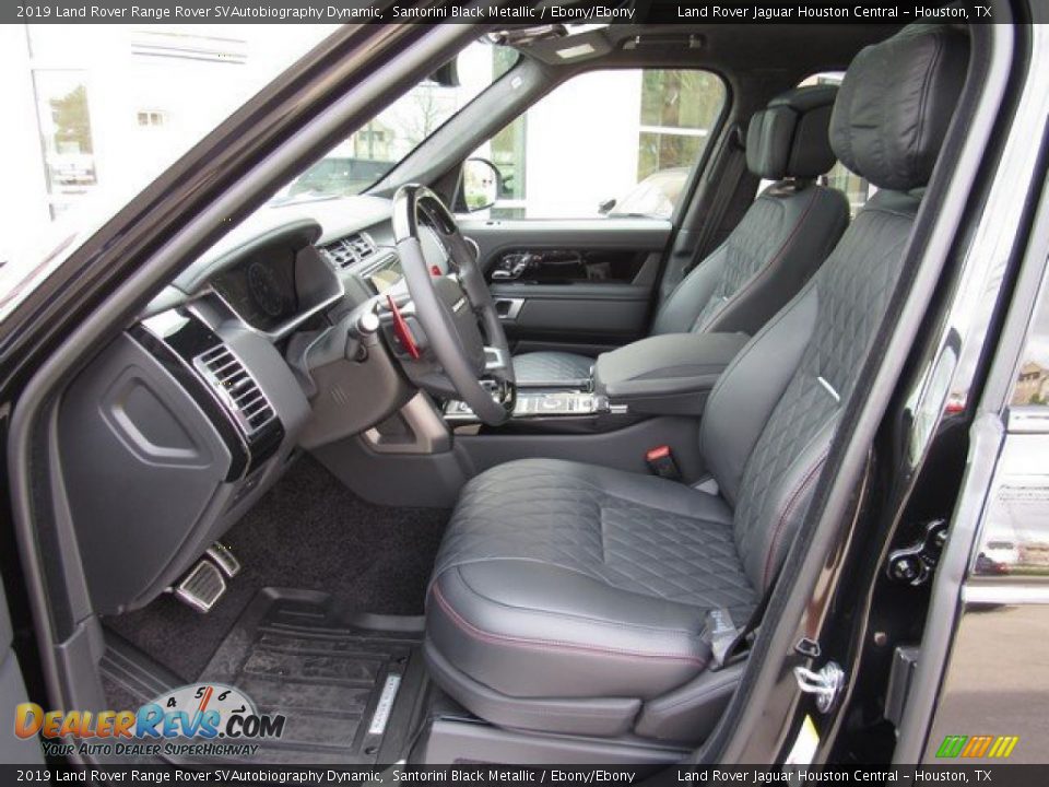 Ebony/Ebony Interior - 2019 Land Rover Range Rover SVAutobiography Dynamic Photo #3