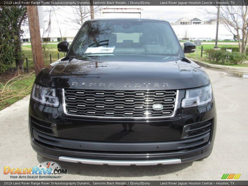 2019 Land Rover Range Rover SVAutobiography Dynamic Santorini Black Metallic / Ebony/Ebony Photo #9