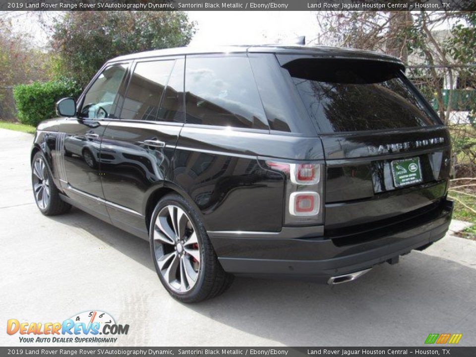 2019 Land Rover Range Rover SVAutobiography Dynamic Santorini Black Metallic / Ebony/Ebony Photo #12