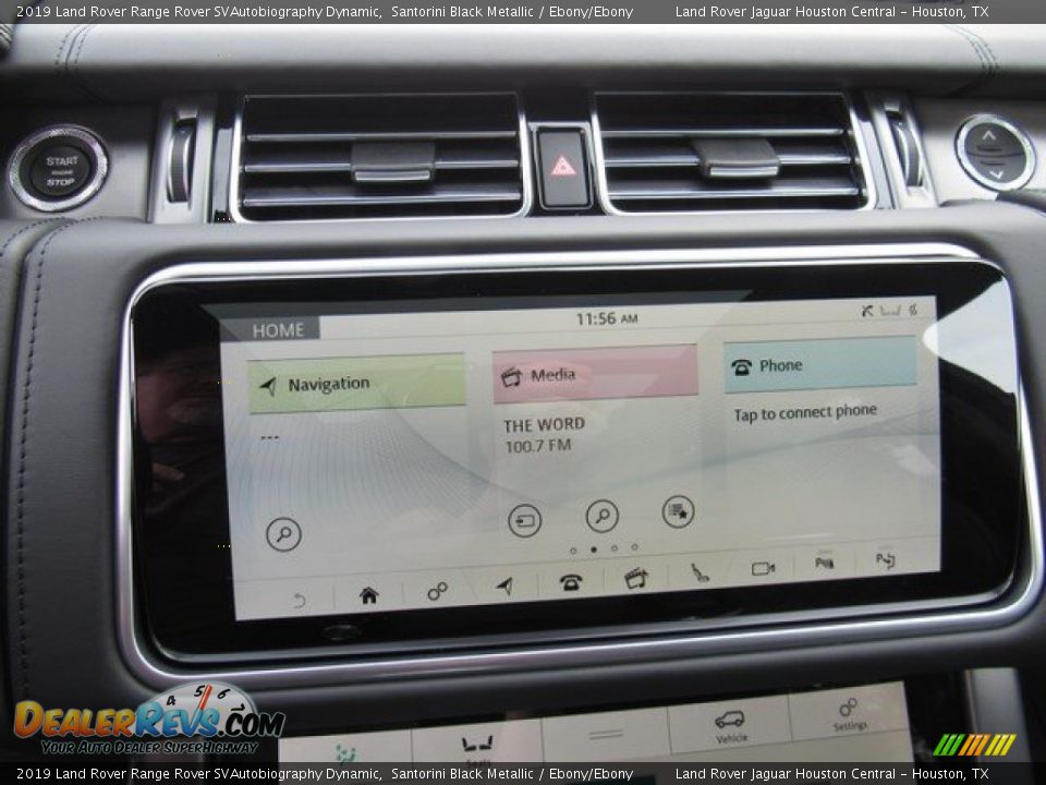 2019 Land Rover Range Rover SVAutobiography Dynamic Santorini Black Metallic / Ebony/Ebony Photo #33