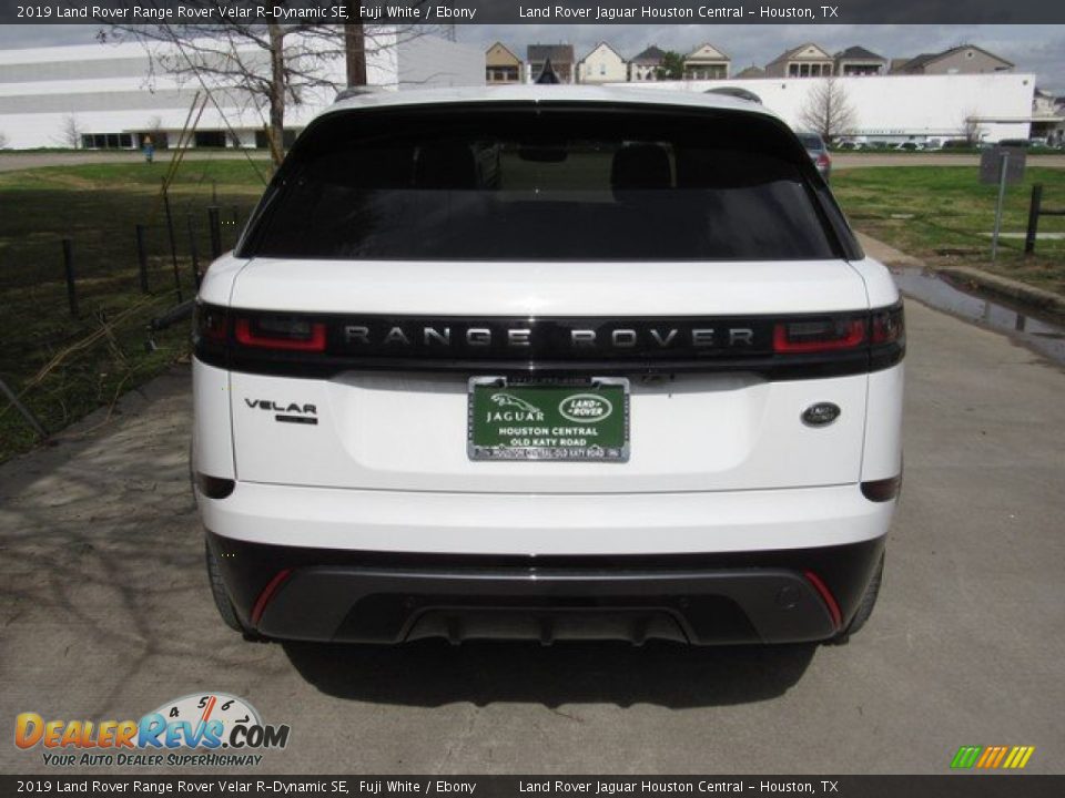 2019 Land Rover Range Rover Velar R-Dynamic SE Fuji White / Ebony Photo #8